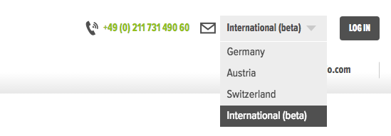Grafik wikifolio.com Versionsauswahl