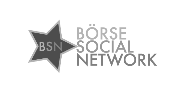 Logo Börse Social Network gray