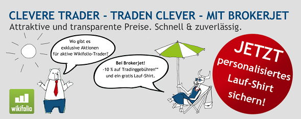 Brokerjet wikifolio.com Aktion